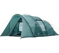 Portal tente tunnel étanche 3000 mm pour 6 personnes - 2 cabines de couchage - Haute - Auvent - Bac de sol - XXL