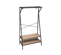 Portant à vêtement en bois et métal - L.80 x P.38.3 x H.160 cm -PEGANE- Noir https://www.fnac.com/mp43946018/Portant-a-vetement-en-bois-et-metal-L-80-x-P-38-3-x-H-160-cm-PEGANE/w-4?oref=e698cd94-abf4-84e1-2c4c-6b8f247a2de7