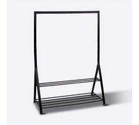 Portant à vêtements Athéna avec 2 étagères