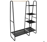Portant à vêtements avec 4 étagères ""Artemis"" noir - 5 five simply smart - Noir
