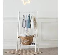 Portant à vêtements enfant blanc 58x115cm - Atmosphera Créateur d'intérieur