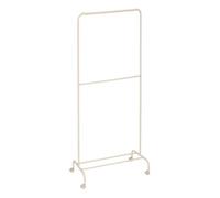 Paris Prix – Portant à vêtements Liny – double barre 179 cm – argile
