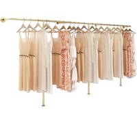 Portant à vêtements mural créatif, moderne et simple pour les magasins de détail, portant à vêtements debout, polyvalent et robuste, support de rangement en métal