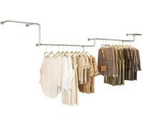 Portant à vêtements, Portant Mural, Portant créatif, magasins de vêtements, systèmes d'organisation de vêtements, Cintre Commercial, unité