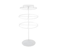 Portant à vêtements Présentoir de Lingerie autoportant avec Supports rotatifs pour boutiques commerciales Magasin de vêtements de détail Rail de Suspension Porte-vêtements pour Foulards sous