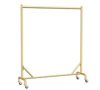 Portant à vêtements robuste avec structure métallique pour manteaux, robes et jupes dans la chambre ou le salon