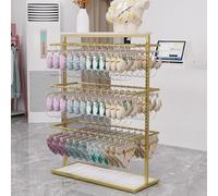 Portant à vêtements robuste, support à cintres double face, organisateur de bijoux, support de rangement pour tringles à vêtements, support à chaussettes, support à cravates et fou