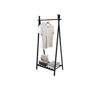 Portant Bambou avec étagère MIA Noir MSV