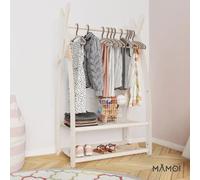 Portant chambre enfant mamoi en bois blanc 53×32×95 cm gris clair