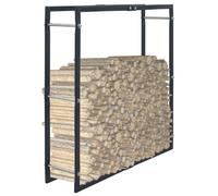 Portant de Bois de Chauffage 70x20x70 cm Acier Panier Range Bûches vidaXL