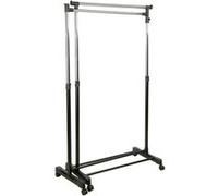 Portant double à vêtements extensible 5five Incolore G