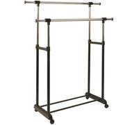 Portant double Amel chromé noir