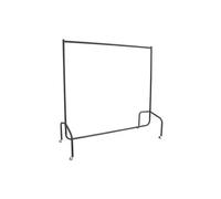 Portant tringle à vêtements acier charge max. 140 Kg dim. 120L x 60l x 170H cm noir Noir