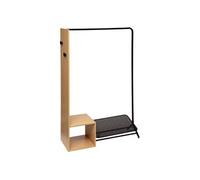 Portant vêtements bois Silo - Naturel