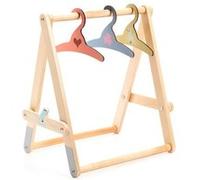 Portant vêtements de poupon Pomea Djeco Multicolore G