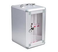 Portaoggetti per Cellulare con Maniglia e Armadietto di Sicurezza Tasca a Parete per Ufficio Aula Scuola Riunioni 8 Scomparti nizzatore Funzionale