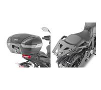 GiVi Support de topcase en Aluminium Noir pour Valise Monokey, pour Yamaha Tracer 9 (21)