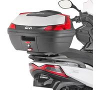 Givi Top case Monolock/Monokey pour Kymco X-town 125/300 Fixation arrière Noir