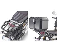 Support de boîtier supérieur GIVI pour boîtier MONOKEY®, sans plaque pour Triumph Scrambler 1200 (19-20)