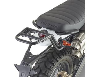 Portapatins Arrière Monolock Noir Caballero 250 Scrambler 2018-2023