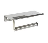 PORTARROLLOS INOX 18X9,7X7,5 MATE PLATEADO