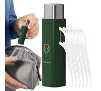 Portas - Rangement portable automatique rechargeable - Étui pour baguettes de voyage, pour salle de bain, quotidien, maison, bureau, salle de sport, sac de camping