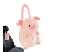 Portasigarette voiture en peluche - Distributeur Con Stampa Animali Per Auto, Borsa Portaoggetti Interni Auto Organizzatore Salviette Sedan SUV Camion Autista Donne Bambini Viaggio Compleanno