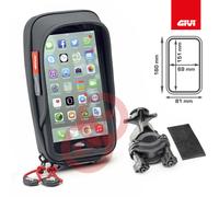 Givi Support smartphone KAPPA KS957B universel étanche pour guidon noir