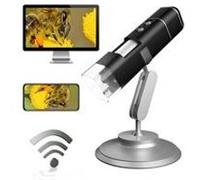 Portatif mini usb wifi caméra de microscope avec 8 led lumières