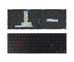 PORTATIL MOVIL Clavier rétroéclairé Rouge Compatible avec Lenovo Legion Y520 Y520-15IKB R720 R720-15IKB Noir