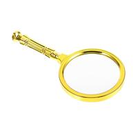 Portative Plaquée Or Mira Royal Détective Portable Petits Outils pour Enfants Miroir Grossissant De Poche Dispositif De De Poche Loupes De Poche en Verre