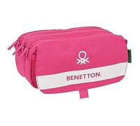 Portatodo Triple Big Benetton Raspberry - Safta - Rose - Mixte