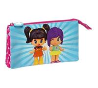 Portatodo Triple Pinypon - Safta - Rose - 3 Ans Et Plus - Enfant - Mixte