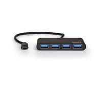 PORTDESIGNS Hub USB 3.0 - 4 Ports - Câble 30cm