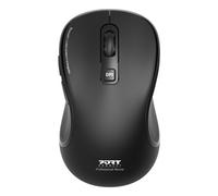 PORT Connect Professional ESSENTIAL - Souris - optique - 5 boutons - sans fil - 2.4 GHz, Bluetooth - récepteur sans fil USB