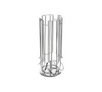 - Porte 24 Capsules Rotatif "Coffee" 31cm Argent
