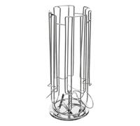 Porte 24 Capsules Rotatif "Coffee" 31cm Argent