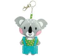 Porte à clés peluche Riley le koala Avenue Mandarine Mini Couz'In Gris TU
