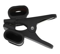 Porte- à Clip pour Batterie, Noir, Léger et Résistant | ABS et Fer, Organise les Accessoires, pour Stands de Hardware et Percussions, Répétition en Salle