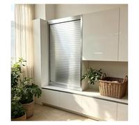 Porte à lamelles en aluminium,porte enroulable pour placard ou buffet | Rideau à lamelles flexible (type volet roulant vertical) pour meubles, comptoirs, plans de travail ou placards