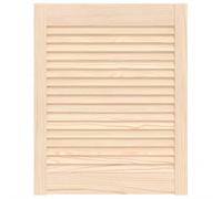 Porte à Persiennes, Porte d'armoire Panneaux de Placard Garde-Robe Buffet 61,5x49,4 cm bois de pin massif