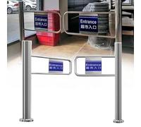 Porte à sens unique battante automatique, barrière à fermeture automatique pour un accès sécurisé dans les bibliothèques, magasins, centres commerciaux et entrées