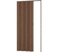 Porte à soufflet décorative pour intérieur, en noyer, 100 x 214 cm