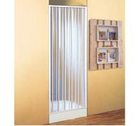 FORTE Paroi de douche coulissante Bk121001 Blanc 110/80 x 185 h Réductible
