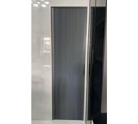 Porte accordéon coulissante sans Rail de 198 cm de Haut, cloison alvéolée sans perçage pour Patio, Placard, Grange, Couloir, Douche - Conception Invisible et Peu encombrante (157,5 x 198 cm)