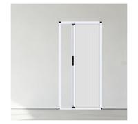 Porte accordéon de 225 cm de Large, cloison coulissante Pliante de 50 à 150 cm, Cadre en Aluminium étanche et Isolant Thermique avec Tissu alvéolaire, idéale pour Toute Ouverture intérieure