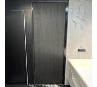 Porte accordéon de salle de bain personnalisable - 60100 cm - Sans perçage - Séparateur de pièce pliable pour économiser de l'espace - Porte coulissante avec accessoires (65 x 190 cm)