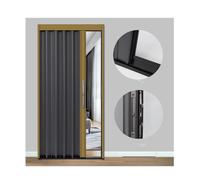 Porte Accordéon for Placard, Occultante Et Pliante, for Intérieur, Avec Installation Et Quincaillerie Simples. for Salle De Bain, Douche, Placard, Cuisine, Garde-manger.(74x80in(191x203cm))