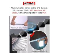 Porte Accordéon Interieur 190 200 210 220 230 240 cm Closet Sliding Door Folding Concertina Door, Invisible Sliding Door Kit, Custom-Size Internal House Doors with Frame System(130x200cm/51x79in)