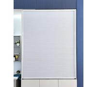 Porte Accordéon Interieur Armoire, Placard, Camping-car, Petite Porte Accordéon, Stores de Puits de Lumière, Porte Pliante Occultante et Étanche en Nid D'abeille, Stores(W85xH210cm/33.5x82.7")